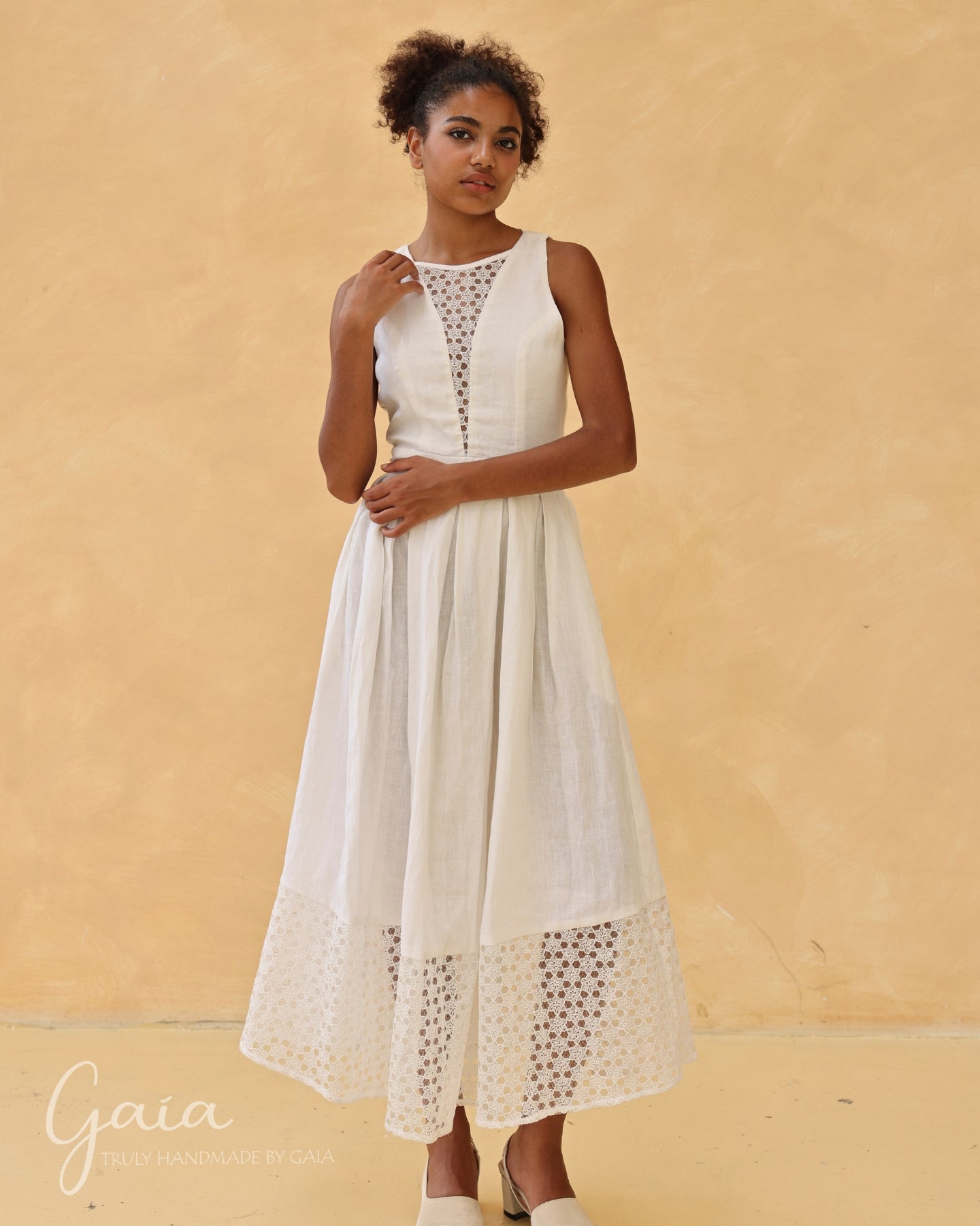 linen a line dress pattern Cap Sleeve Dress Pattern Default main image 0