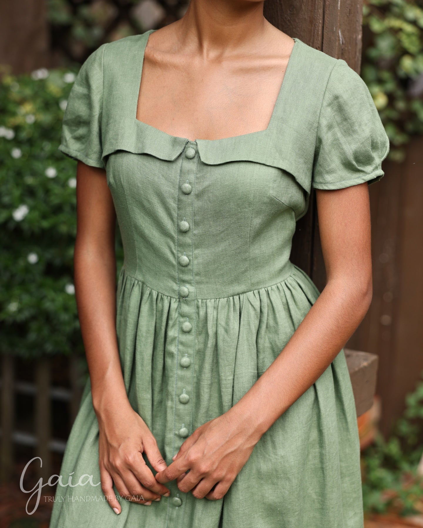 Vintage linen dress BETTY Vintage linen dress BETTY