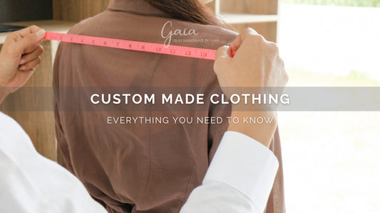 Everything to know about custom made clothing