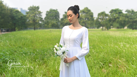 6 reasons why bridal choose linen wedding dress