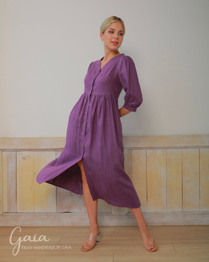 A-Line Linen Dress Juliet A-Line Linen Dress Juliet