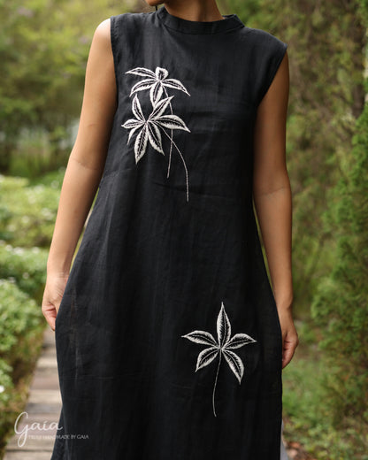 Hand-embroidered Vietnamese dress women ELA-W40