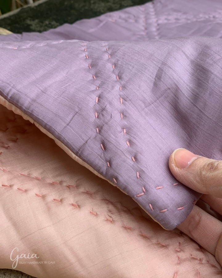 Hand-stitch mulberry silk comforter king