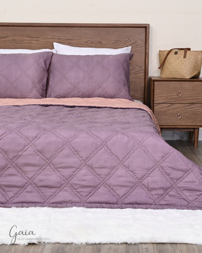 Hand-stitch mulberry silk comforter king