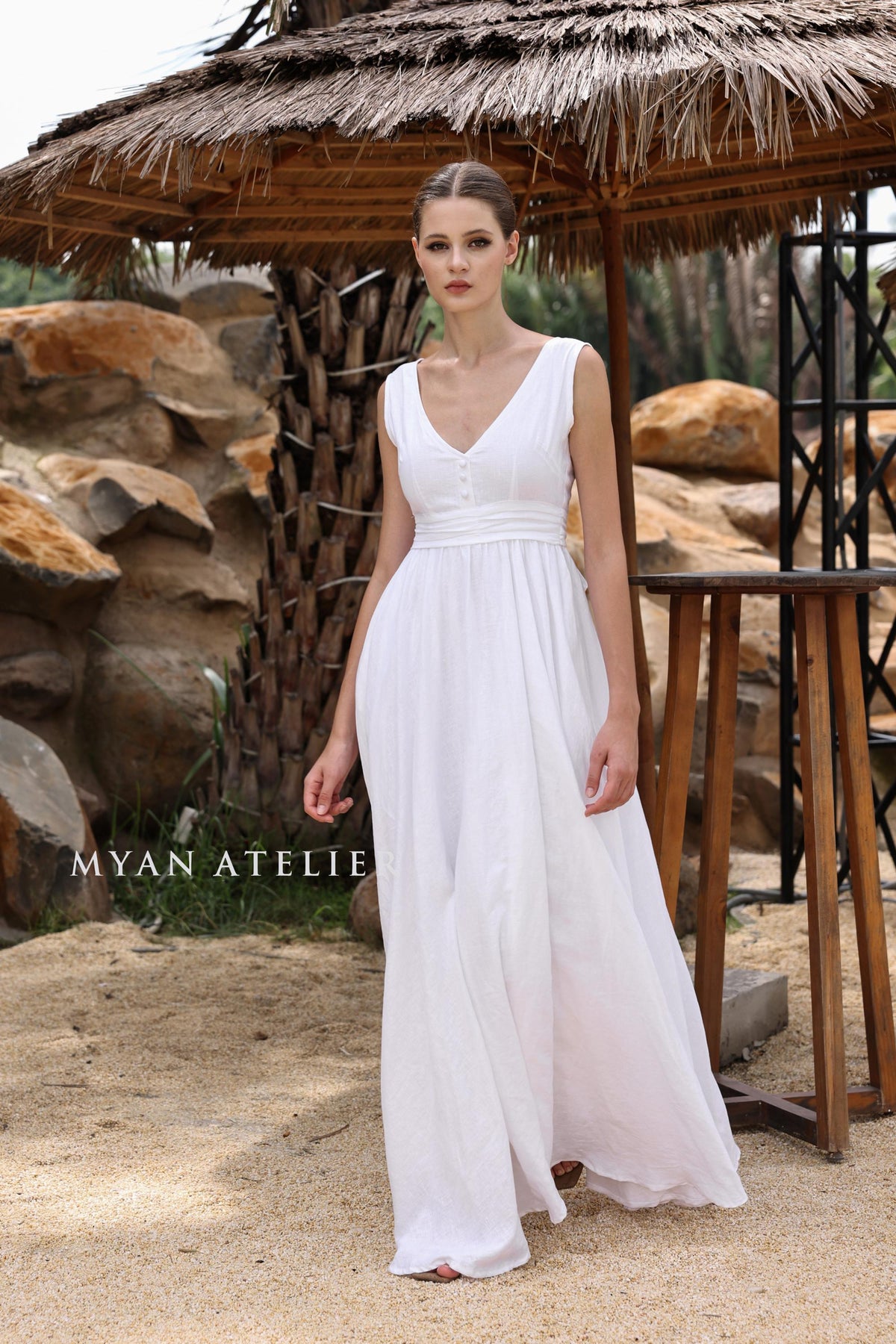 AVANIA wedding dress — White