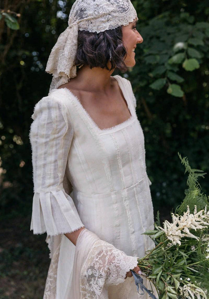 ELARA wedding dress — White