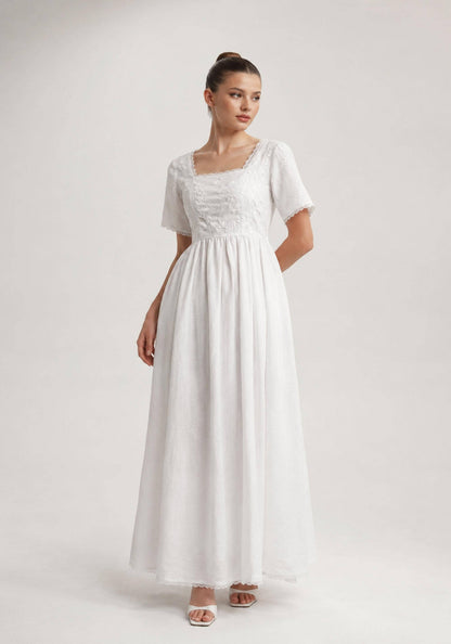 LACELLE wedding dress — White