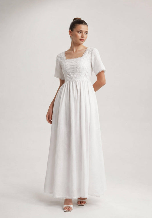 LACELLE wedding dress — White