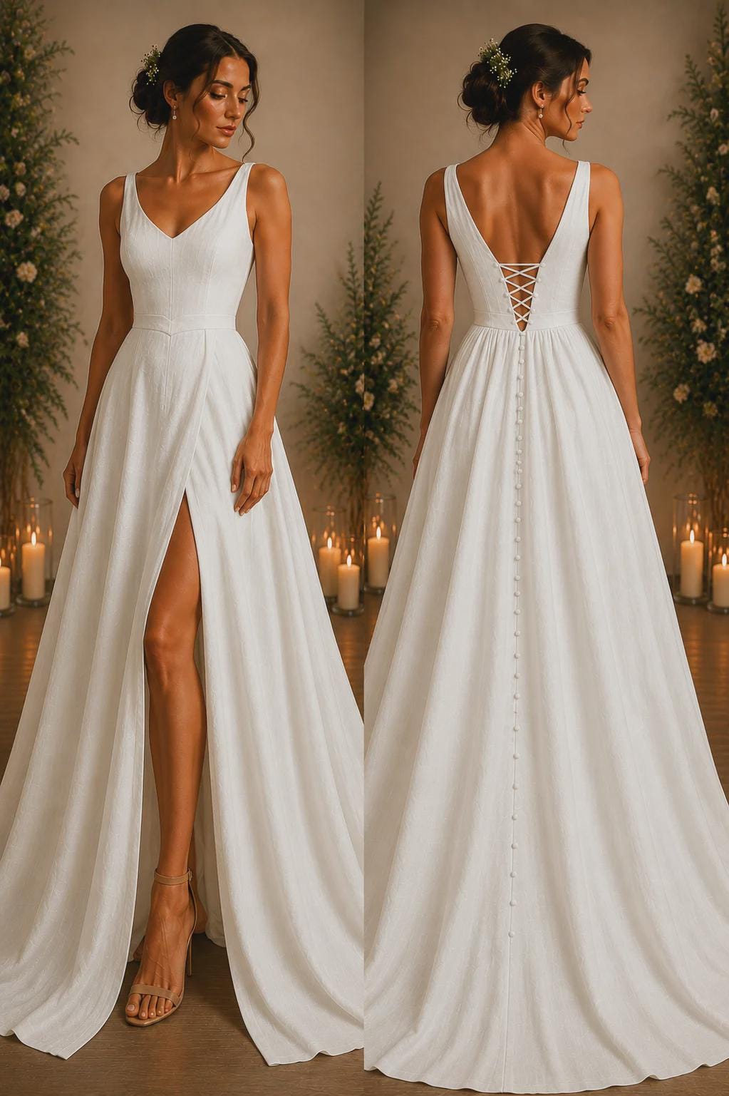 ISOLDE wedding dress — Ivory