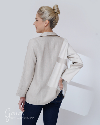 Lightweight linen jacket