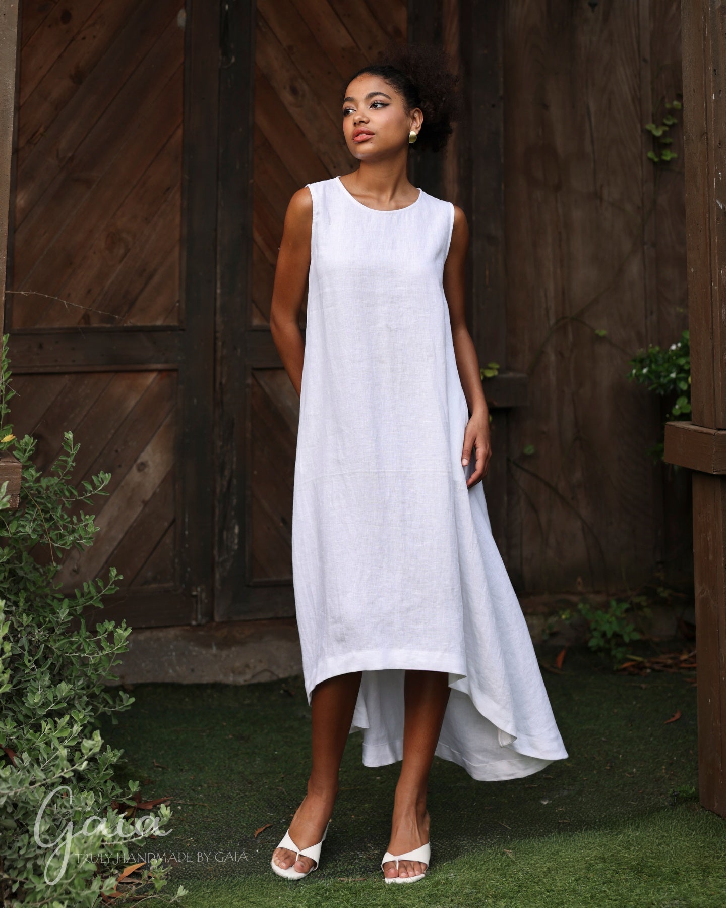 long formal dress with sleeves Ladivine CD233