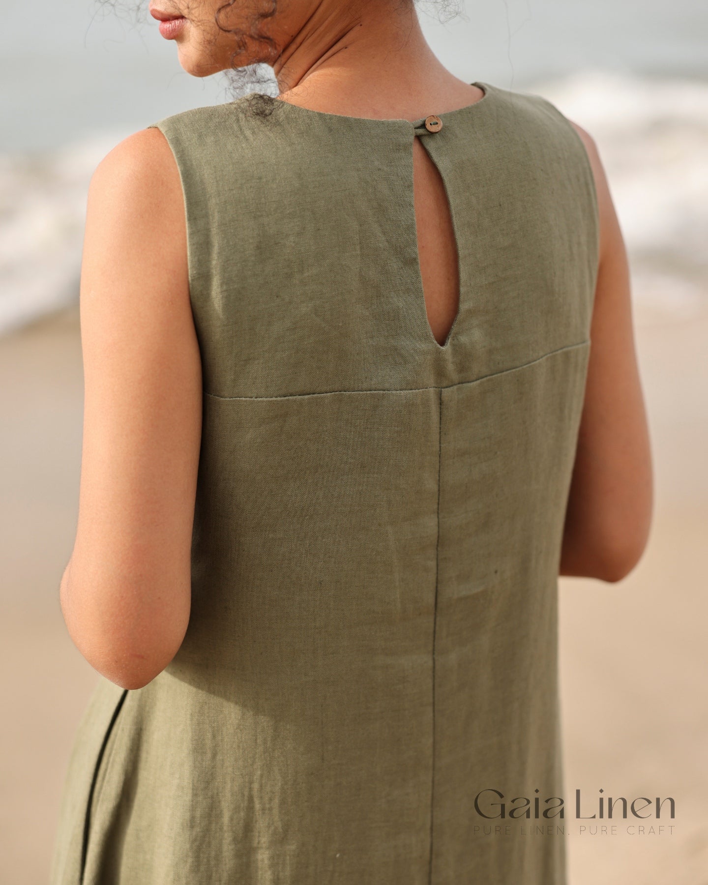 Linen boho maxi dress MELODY Linen boho maxi dress MELODY