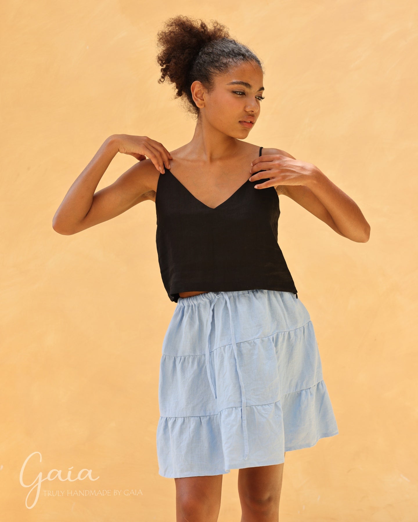 Linen camisole top