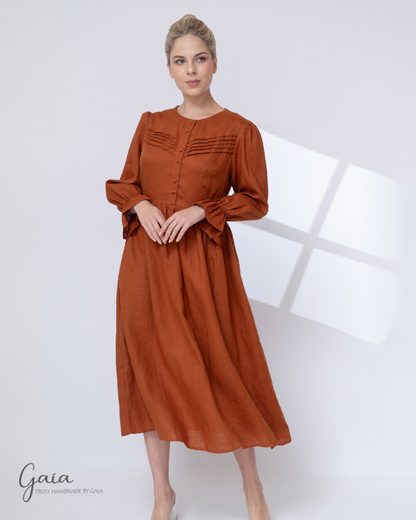 Linen dress formal