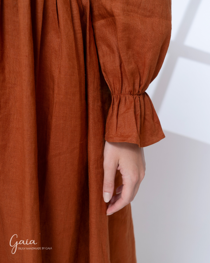 Linen dress formal KAYA MadebyGaia Linen dress formal KAYA MadebyGaia