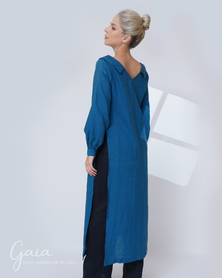 Linen kaftan set