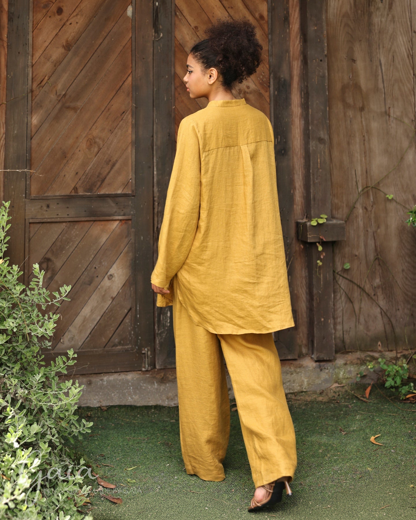 Linen loose fitting shirt 