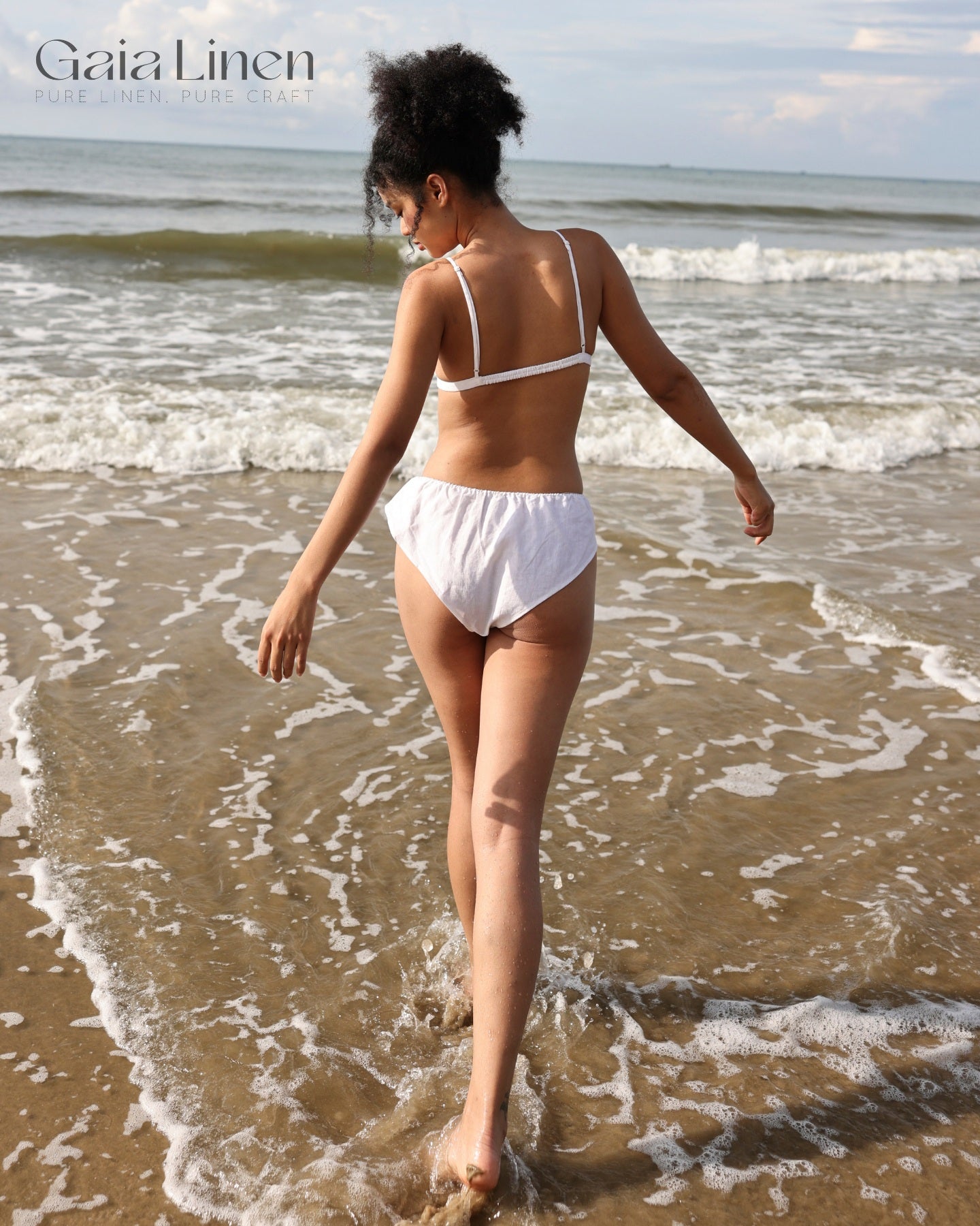 Linen low waisted underwear