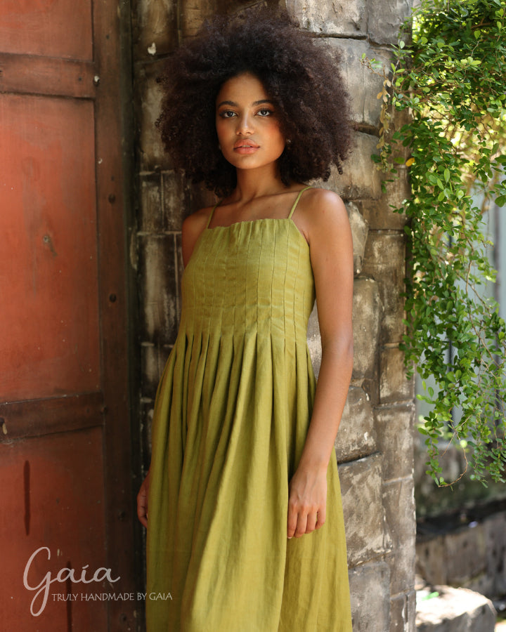 linen midi summer dresses Tulum Linen Midi Dress Seashell Pink