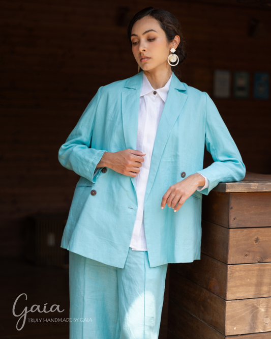 Linen suit women wedding