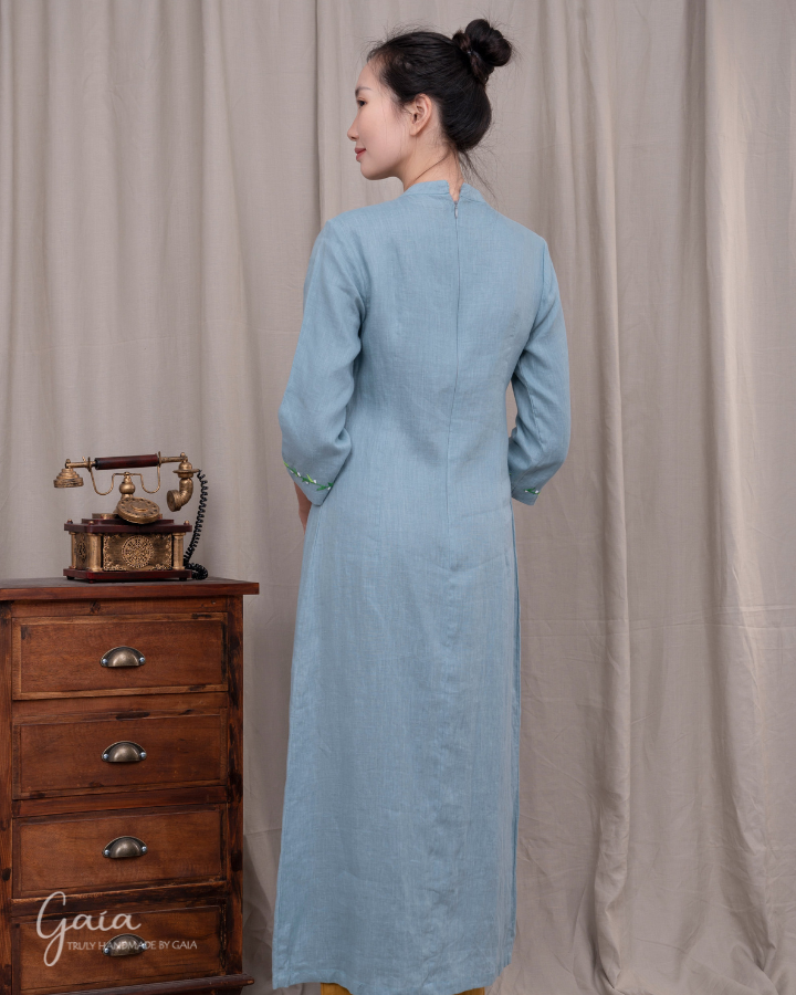 Linen Vietnam dress culture