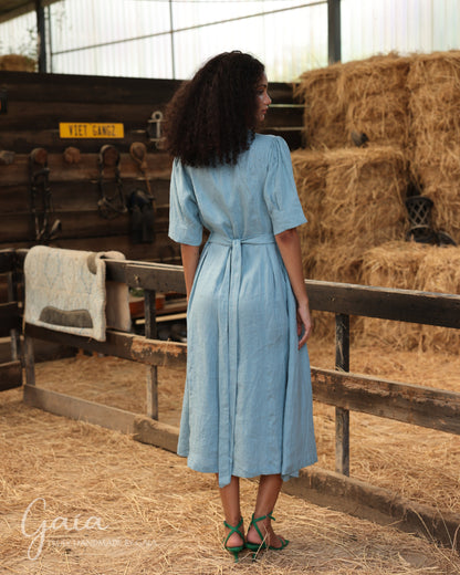 linen wedding guest dress Trending Maxi: Apricot Flowy Perfect for Guests, Canary Houze this dress is the perfect versatile choice.Easy to care for and maintain Hombom Dress Elegant Wedding Guest