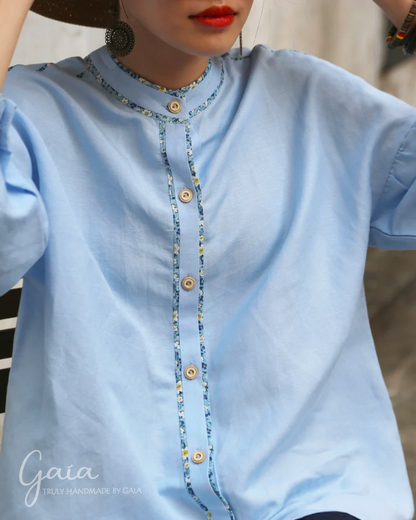 Long sleeve linen shirt