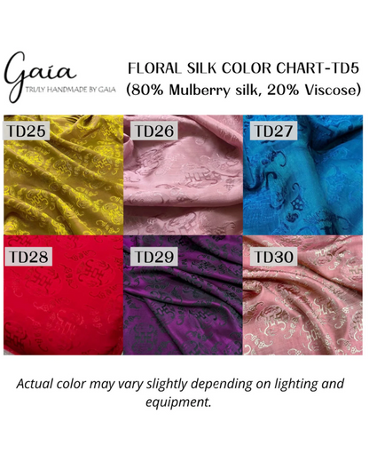 Luxury mulberry silk fabric