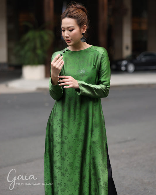 Mulberry silk Ao Dai female