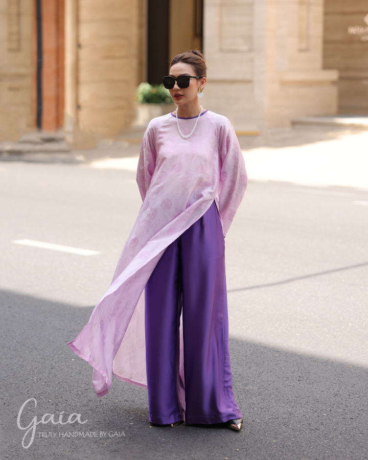 Mulberry silk silk tunic dress