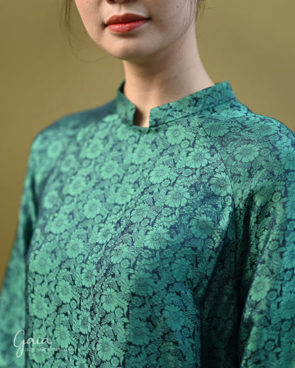 Mulberry silk traditional dress for women