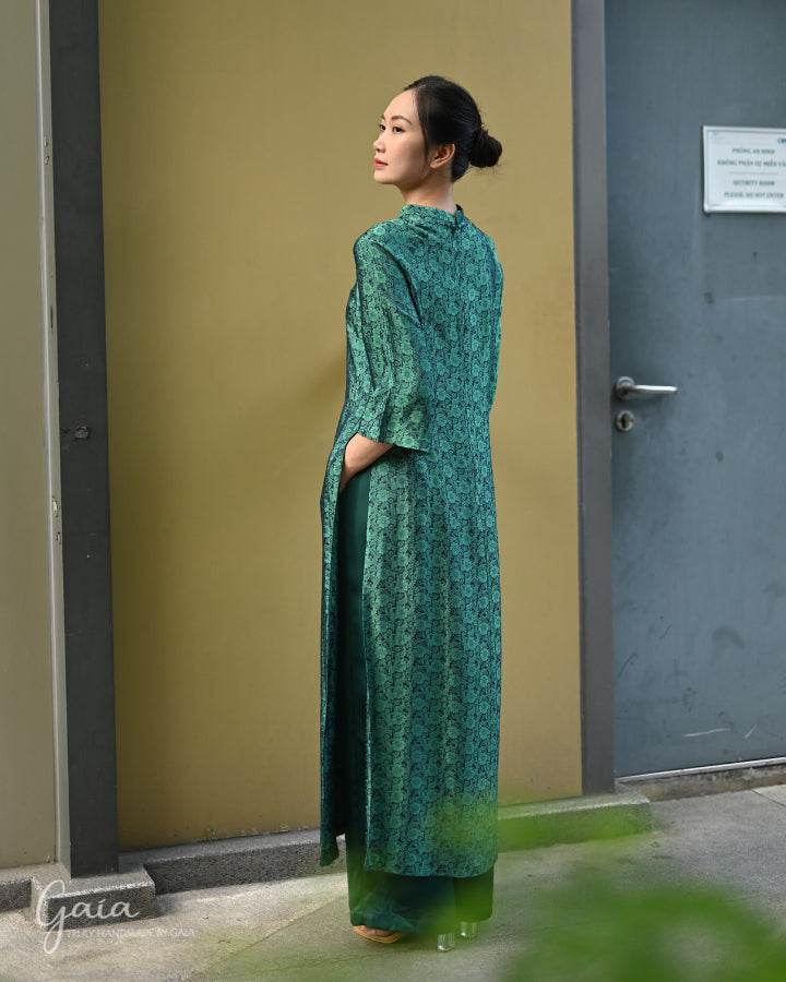 Mulberry silk traditional dress for women