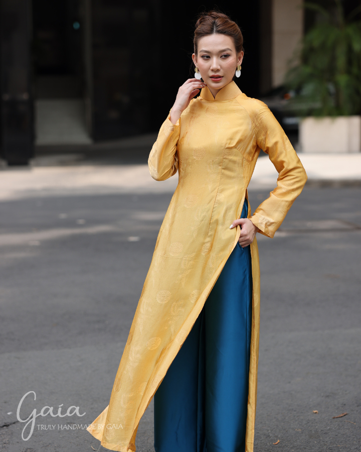 Mulberry silk traditional Vietnamese fashion