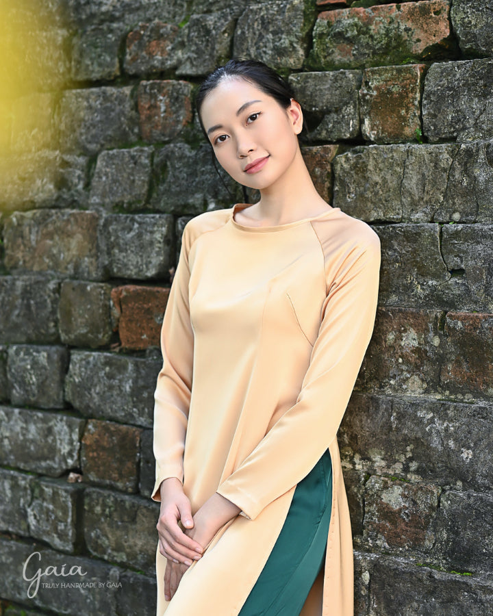 vietnamese dresses Mulberry silk Vietnamese dress Ao Dai Only