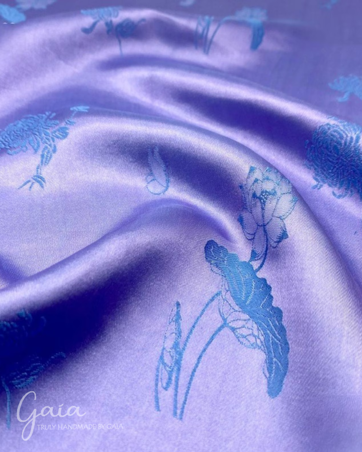 Organic mulberry silk fabric