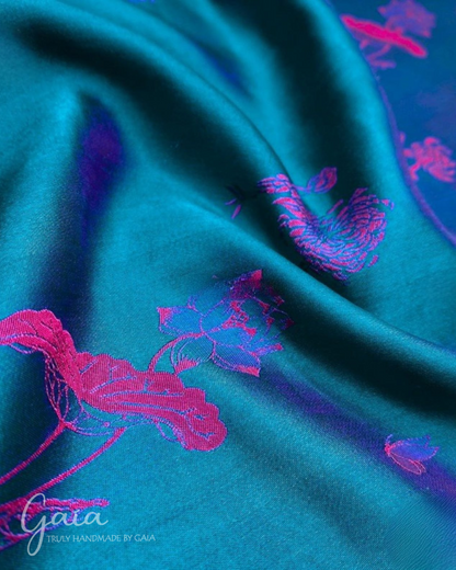 Organic mulberry silk fabric