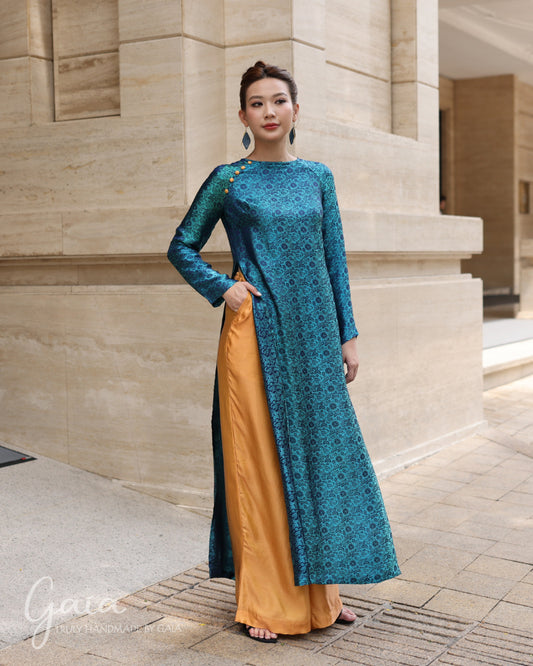 Silk pants for Vietnamese dress