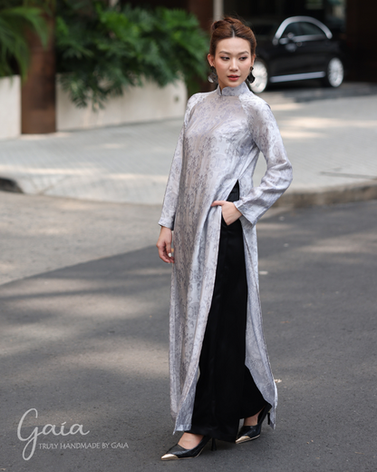 Silk pants for Vietnamese dress