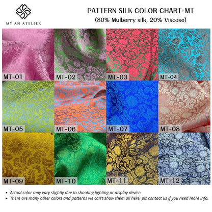 Golden chrysanthemum patterns