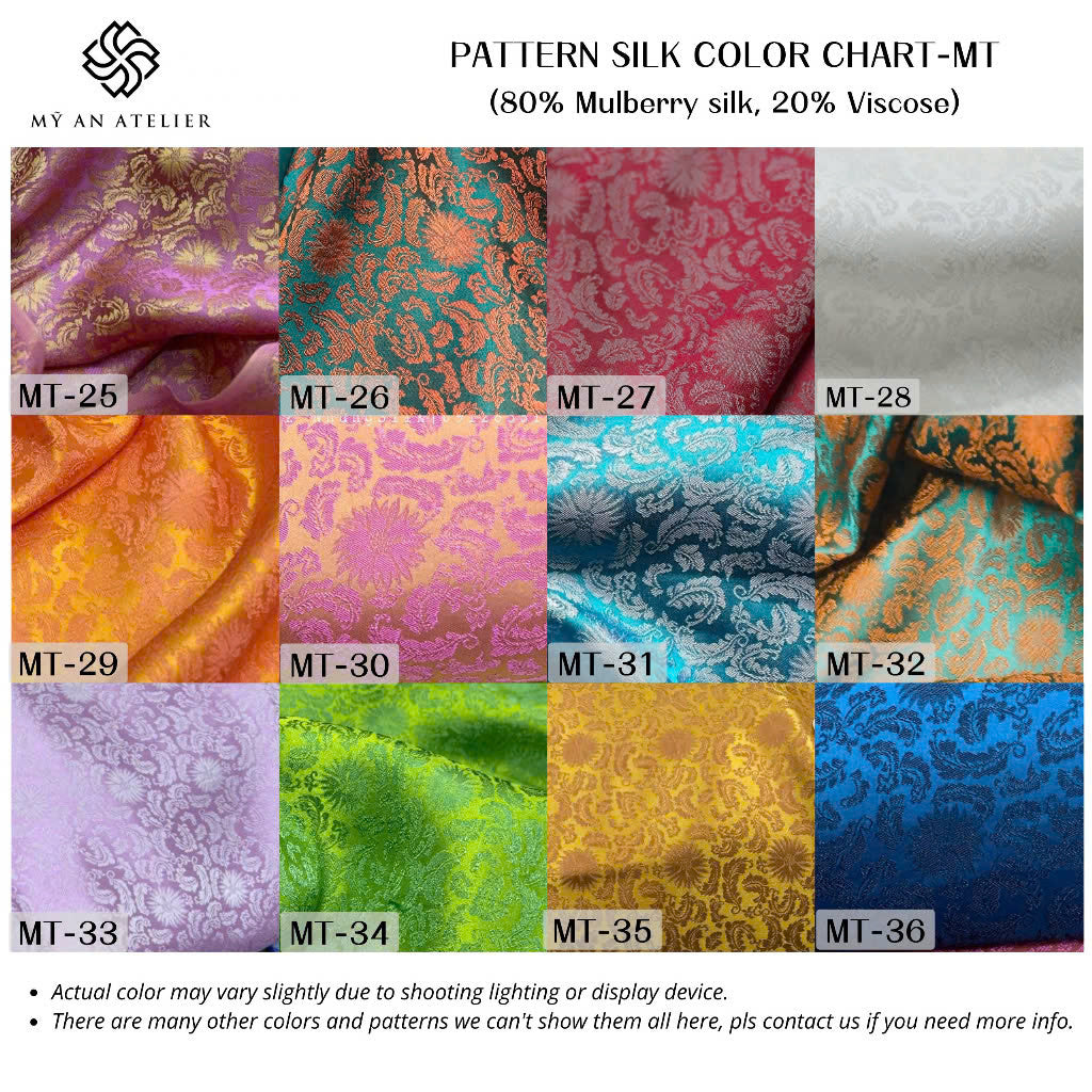 Golden chrysanthemum patterns