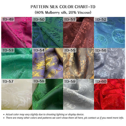 Mulberry silk with THO DOI patterns