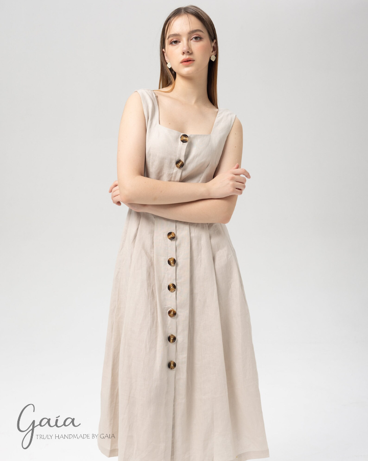 Summer linen dress