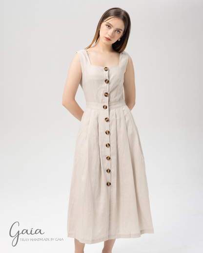 Summer linen dress