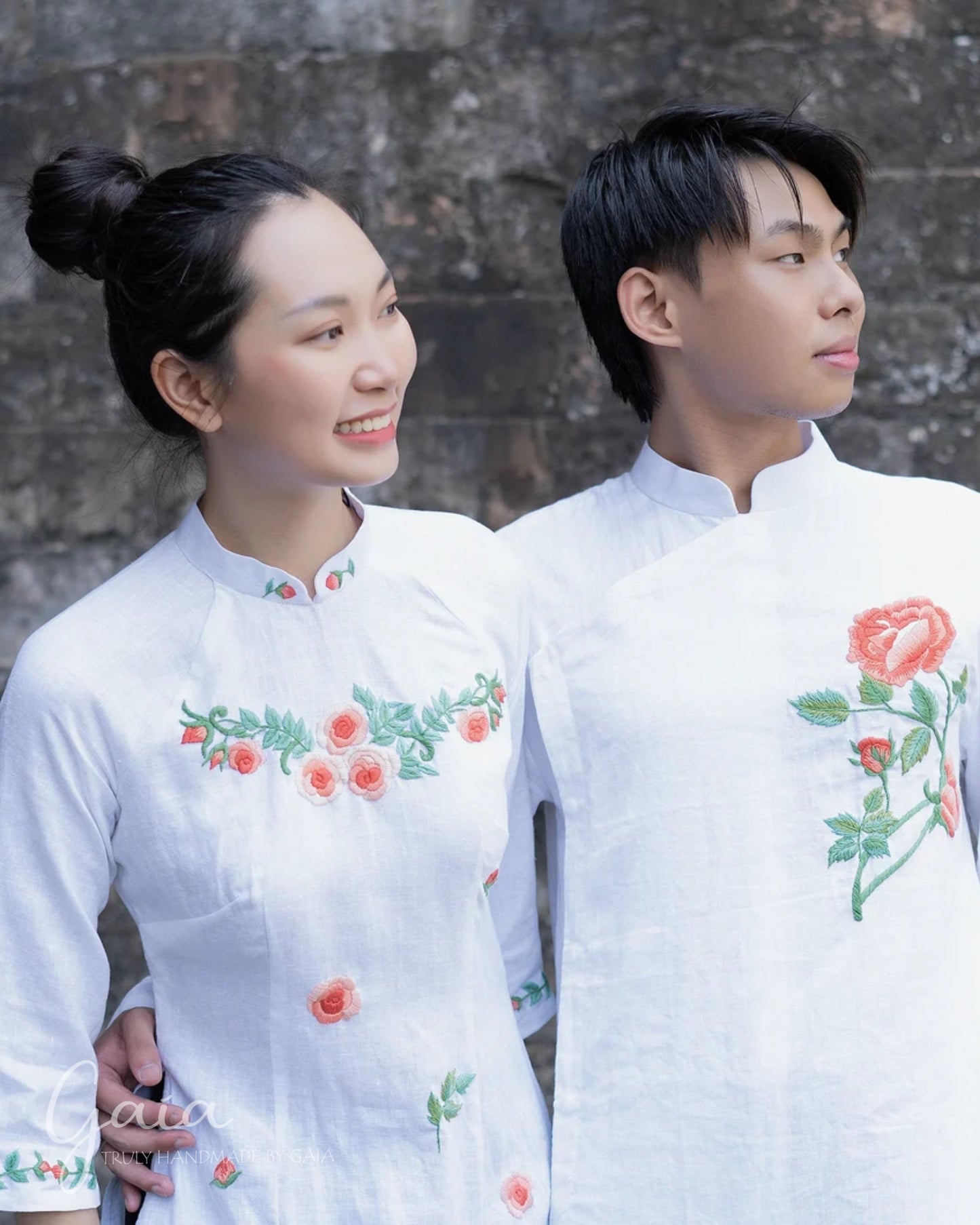 Linen Vietnamese costume male