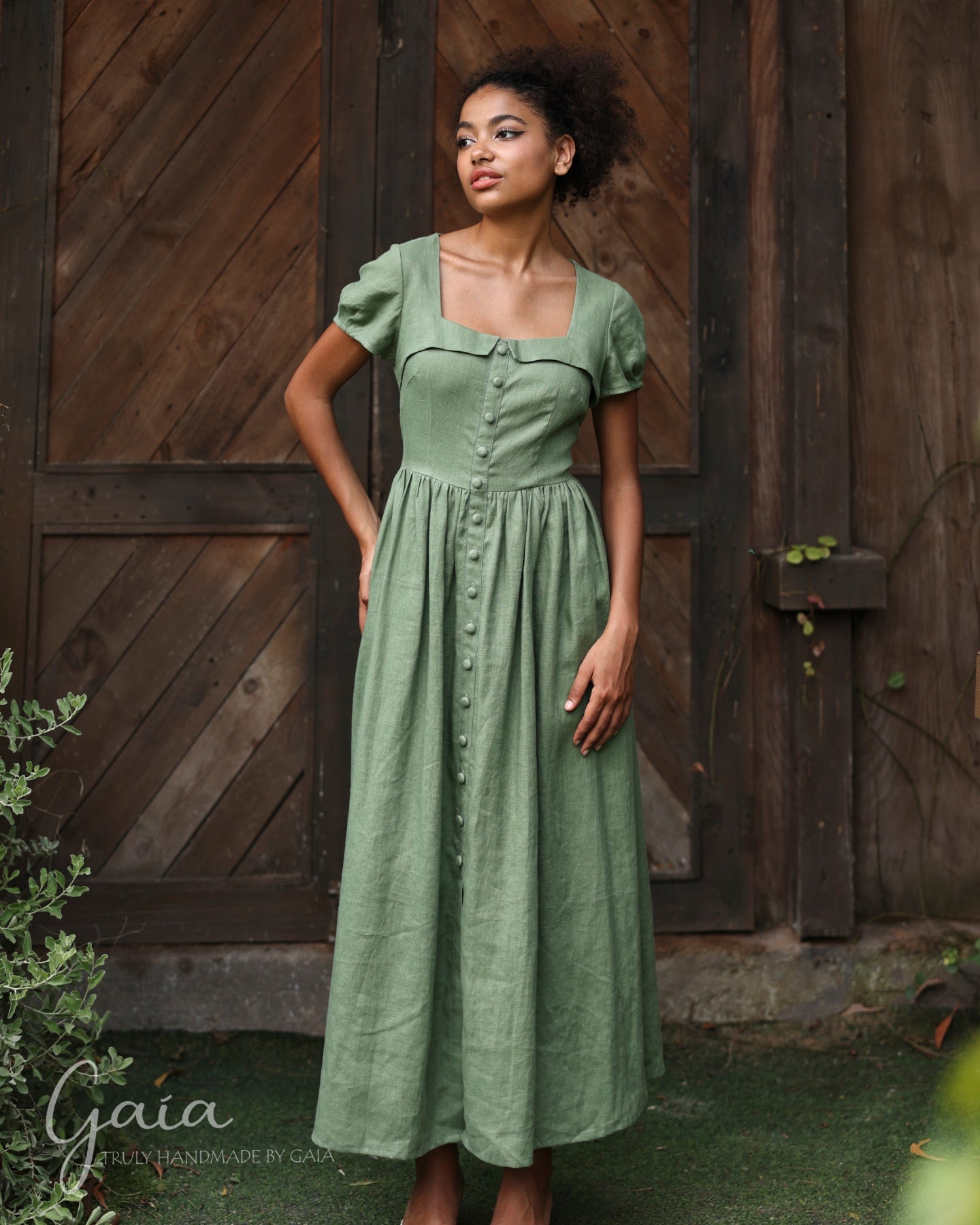 Vintage linen dress BETTY Vintage linen dress BETTY