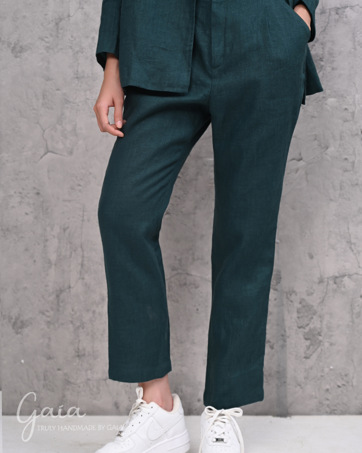 Womens linen suit set